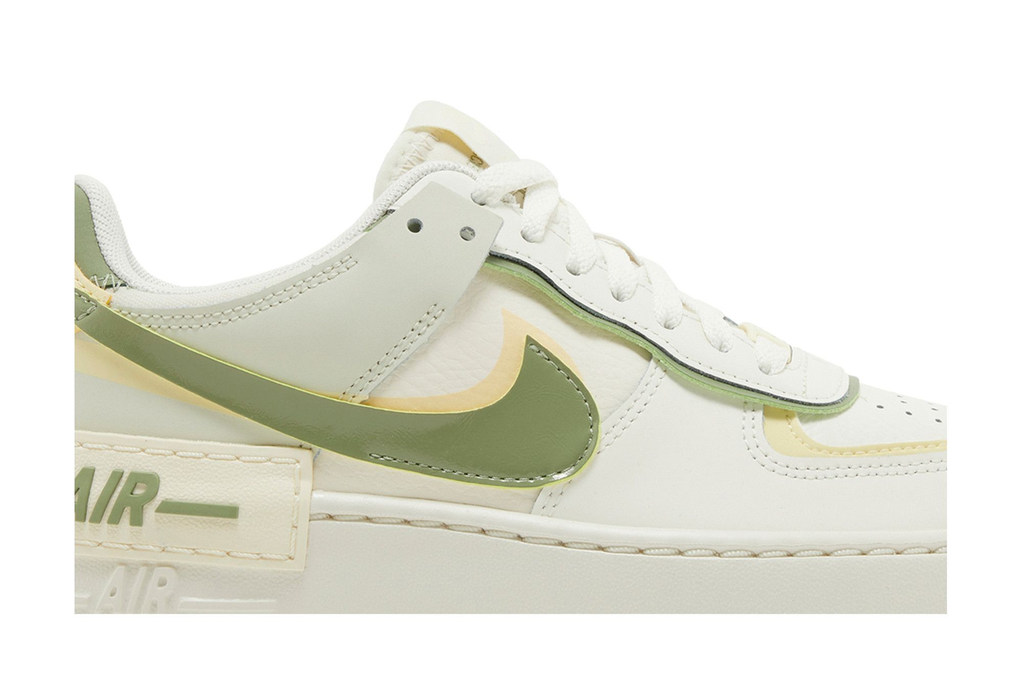 Order （女）Nike Air Force 1 Shadow 'Pale Ivory Oil Green' 型號 FN6335-101