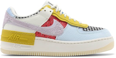 (Women) Nike Air Force 1 Shadow 'Patchwork' DM8076-100 (Women) Nike Air Force 1 Shadow 'Patchwork' DM8076-100