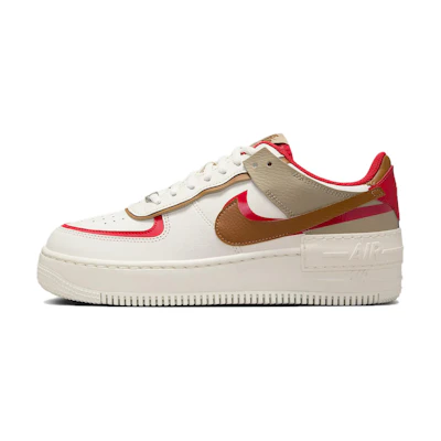 (W) Nike Air Force 1 Shadow 'Phantom Fire Red Khaki'