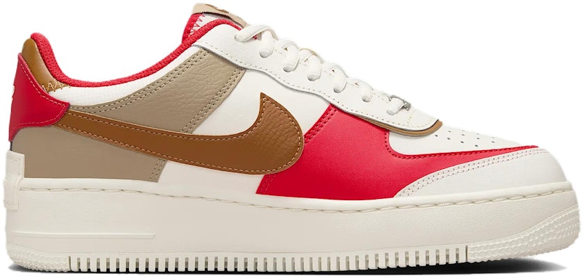 (Women) Nike Air Force 1 Shadow 'Phantom Fire Red Khaki' HQ3400-030 Order (Women) Nike Air Force 1 Shadow 'Phantom Fire Red Khaki' HQ3400-030