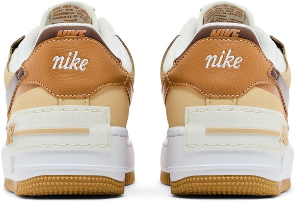 (W) Nike Air Force 1 Shadow 'Sail Flax Sesame' Zapatillas Mujer DZ1847-106 Details for (W) Nike Air Force 1 Shadow 'Sail Flax Sesame' Zapatillas Mujer DZ1847-106