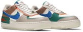 Cheap (Women) Nike Air Force 1 Shadow 'Sail Signal Blue Green' CI0919-109