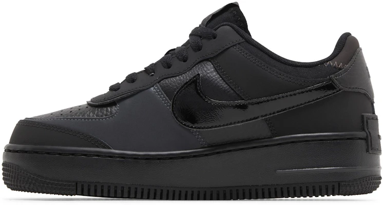 (W) Nike Air Force 1 Shadow 'Triple Black' Zapatillas Negras Total. FB7582-001 Shop (W) Nike Air Force 1 Shadow 'Triple Black' Zapatillas Negras Total. FB7582-001