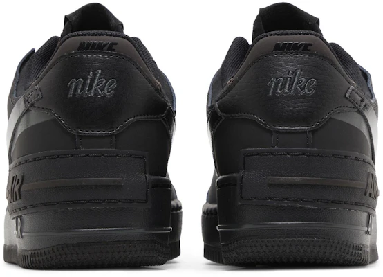 Nike Air Force 1 Low Shadow “Triple Black” 舒適百搭 耐磨防滑 低幫 板鞋 女款 黑色 Sizing Nike Air Force 1 Low Shadow “Triple Black” 舒適百搭 耐磨防滑 低幫 板鞋 女款 黑色