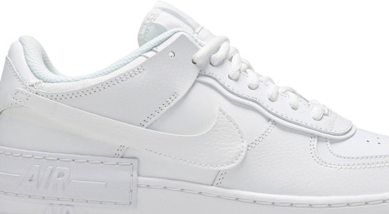 (W) Nike Air Force 1 Shadow 'Blanco Triple' CI0919-100 Order (W) Nike Air Force 1 Shadow 'Blanco Triple' CI0919-100