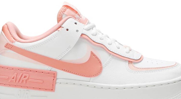 Buy Women Nike Air Force 1 Shadow Washed Coral CJ1641 101 Novelship