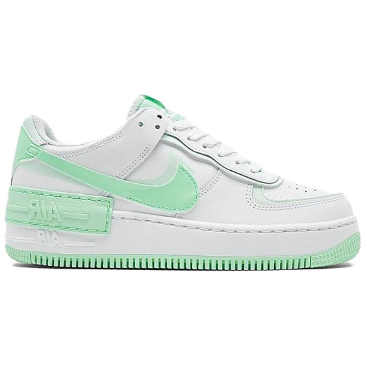Lookbook (W) Nike Air Force 1 Shadow ''Weiß Barely Green''. FZ3773-100