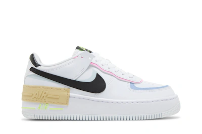 (Women) Nike Air Force 1 Shadow 'White Black Pastel' FJ0735-100