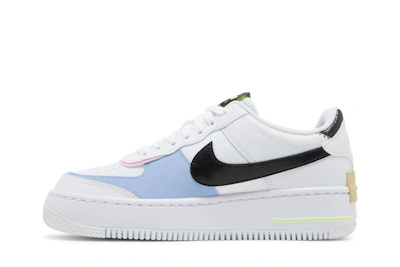 (Women) Nike Air Force 1 Shadow 'White Black Pastel' FJ0735-100