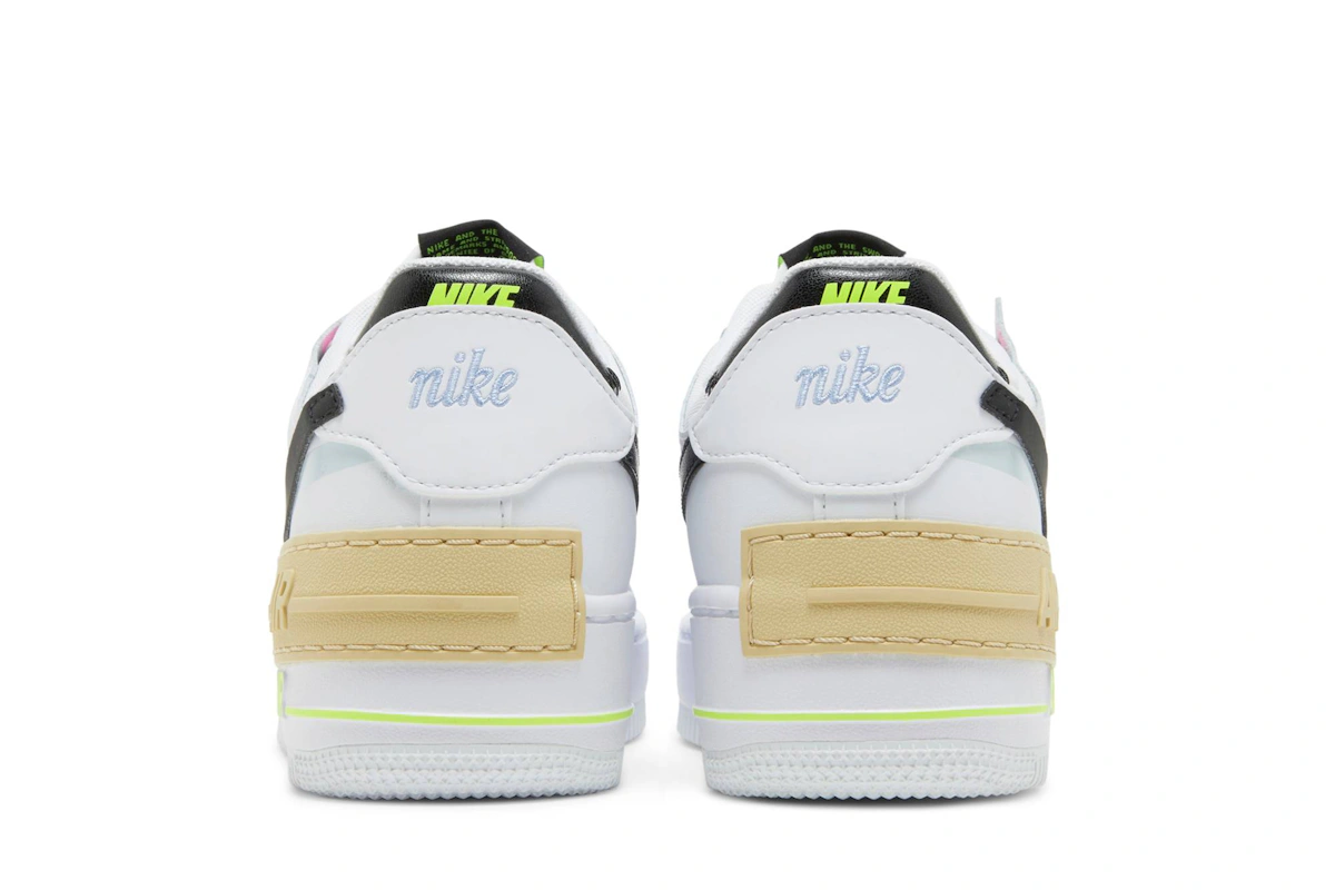 (Women) Nike Air Force 1 Shadow 'White Black Pastel' FJ0735-100