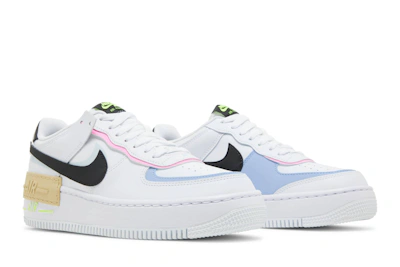 (Women) Nike Air Force 1 Shadow 'White Black Pastel' FJ0735-100