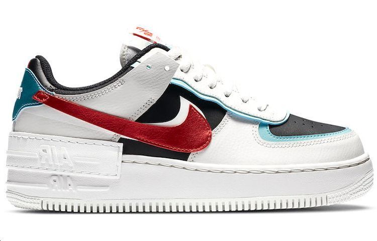 Order (W) ナイキ エアフォース1 シャドウ "ホワイト/ブリーチドアクア" DA4291-100