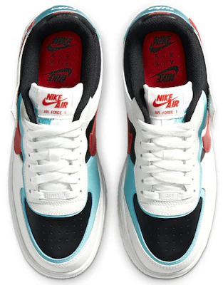 (W) ナイキ エアフォース1 シャドウ "ホワイト/ブリーチドアクア" DA4291-100 Shop (W) ナイキ エアフォース1 シャドウ "ホワイト/ブリーチドアクア" DA4291-100