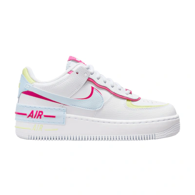 (Women) Nike Air Force 1 Shadow 'White Blue Tint Fireberry' FQ8885-100