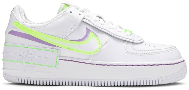 (W) Nike Air Force 1 Shadow 'Putih Hijau Elektrik' DD9684-100 Buy (W) Nike Air Force 1 Shadow 'Putih Hijau Elektrik' DD9684-100