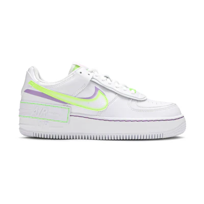 (W) Nike Air Force 1 Shadow 'White Electric Green'