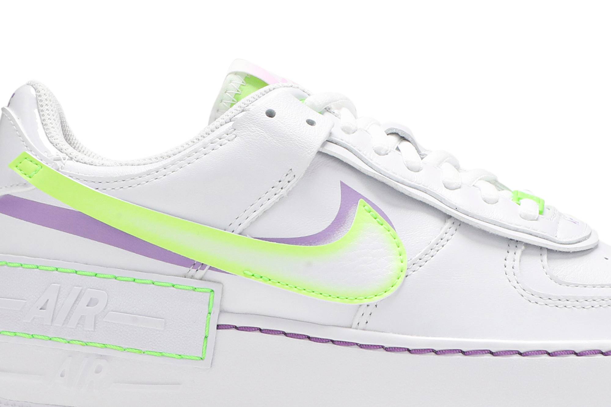 Order (W) Nike Air Force 1 Shadow 'Putih Hijau Elektrik' DD9684-100