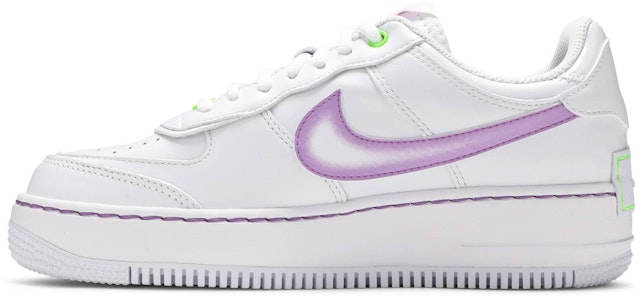 (W) Nike Air Force 1 Shadow 'Putih Hijau Elektrik' DD9684-100 Lookbook (W) Nike Air Force 1 Shadow 'Putih Hijau Elektrik' DD9684-100