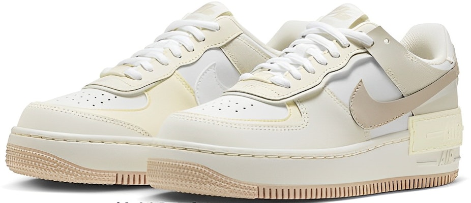 (W) Nike Air Force 1 Shadow 'Blanco Piedra Fosil' FN3444-121 Lookbook (W) Nike Air Force 1 Shadow 'Blanco Piedra Fosil' FN3444-121