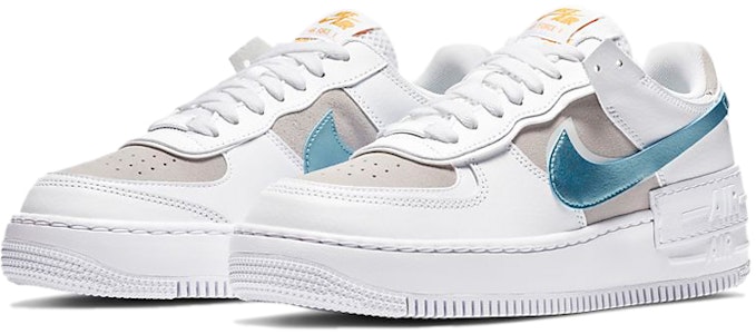 (W) Nike Air Force 1 Shadow 'Putih Glacier Ice' DA4286-100 Lookbook (W) Nike Air Force 1 Shadow 'Putih Glacier Ice' DA4286-100