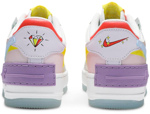 (W) ナイキ エアフォース1 シャドウ 白/水素青 CW2630-141 Details for (W) ナイキ エアフォース1 シャドウ 白/水素青 CW2630-141