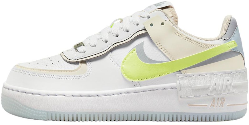 (Women) Nike Air Force 1 Shadow 'White Lemon Twist' FB7582-100 Buy (Women) Nike Air Force 1 Shadow 'White Lemon Twist' FB7582-100