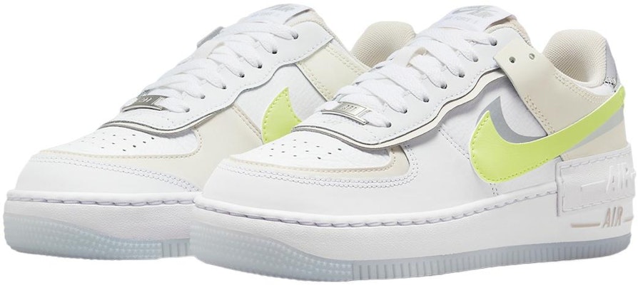 (Women) Nike Air Force 1 Shadow 'White Lemon Twist' FB7582-100 Lookbook (Women) Nike Air Force 1 Shadow 'White Lemon Twist' FB7582-100