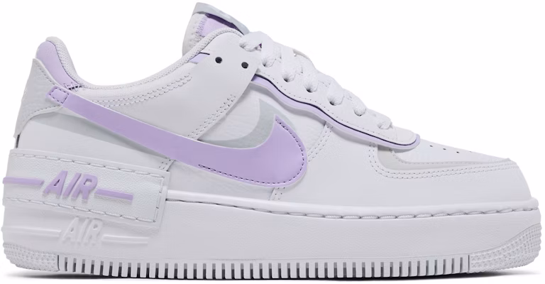 (Women) Nike Air Force 1 Shadow 'White Lilac Bloom' FN6335-102 Buy (Women) Nike Air Force 1 Shadow 'White Lilac Bloom' FN6335-102