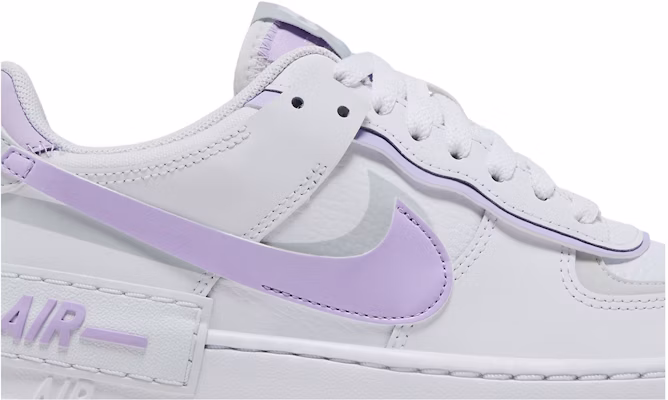 (W) Nike Air Force 1 Shadow 'Blanco Lila Floración' FN6335-102 Order (W) Nike Air Force 1 Shadow 'Blanco Lila Floración' FN6335-102