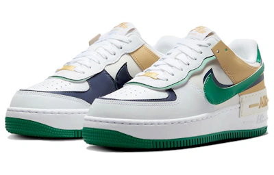 (Women) Nike Air Force 1 Shadow 'White Malachite Sesame' DZ1847-102