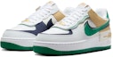 Lookbook (W) Nike Air Force 1 Shadow 'Blanco Malachita Sésamo' DZ1847-102