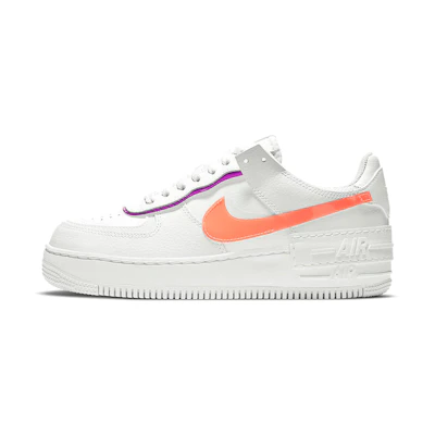 (W) Nike Air Force 1 Shadow 'White Mango Red Plum'
