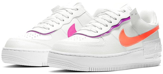 (W) ナイキ エアフォース1 シャドウ 白マンゴー赤紫 (Nike AF1 シャドウ 白マンゴー赤紫) DH3859-100 Lookbook (W) ナイキ エアフォース1 シャドウ 白マンゴー赤紫 (Nike AF1 シャドウ 白マンゴー赤紫) DH3859-100