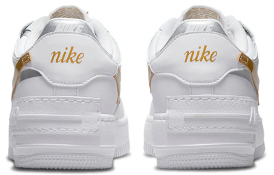 (Women) Nike Air Force 1 Shadow 'White Metallic Gold' DM3064-100