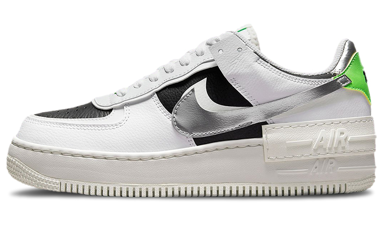Buy (W) 耐克Air Force 1 Shadow白色金属银 DN8006-100