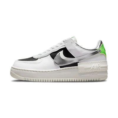 (W) Nike Air Force 1 Shadow 'White Metallic Silver'