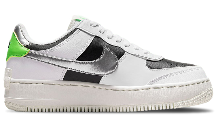 Order (W) 耐克Air Force 1 Shadow白色金属银 DN8006-100