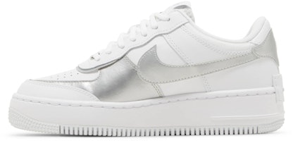 (W) 나이키 에어 포스 1 쉐도우 '화이트 메탈릭 실버' CI0919-119 Lookbook (W) 나이키 에어 포스 1 쉐도우 '화이트 메탈릭 실버' CI0919-119