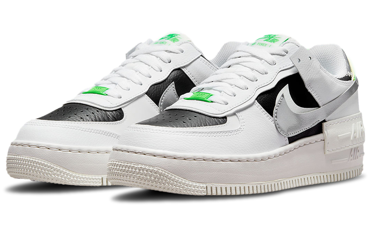 Lookbook (W) 耐克Air Force 1 Shadow白色金属银 DN8006-100