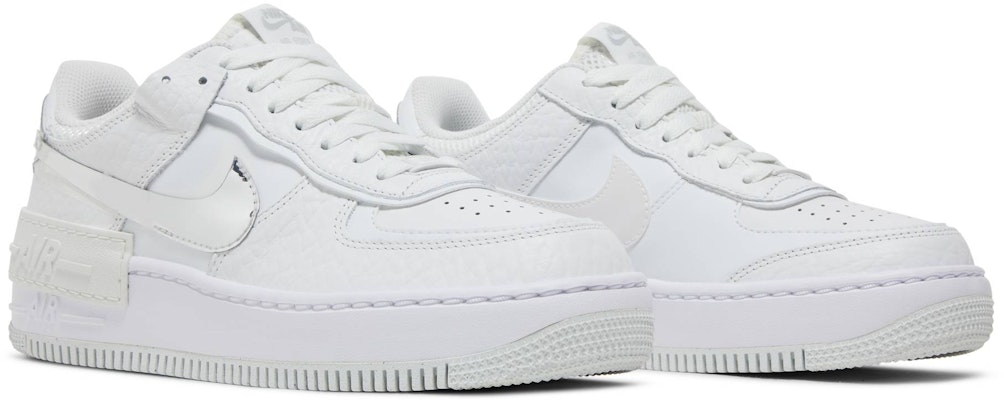 (W) 나이키 에어 포스 1 섀도우 '화이트 메탈릭 실버' DQ0837-100 Cheap (W) 나이키 에어 포스 1 섀도우 '화이트 메탈릭 실버' DQ0837-100