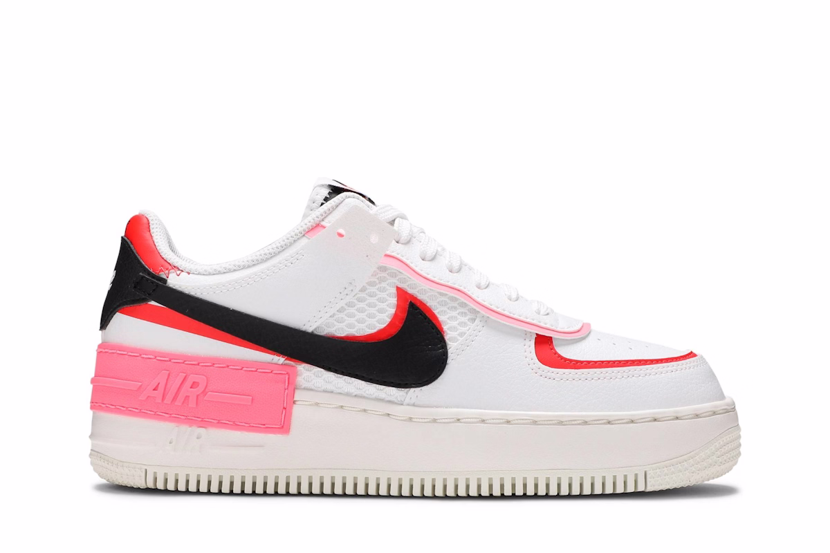 (Women) Nike Air Force 1 Shadow 'White Multi-Color'