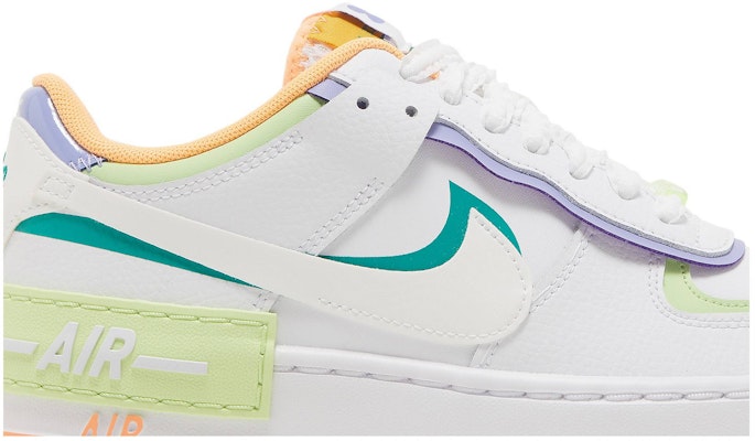 Women Nike Air Force 1 Shadow White Multi Color DX3718 100
