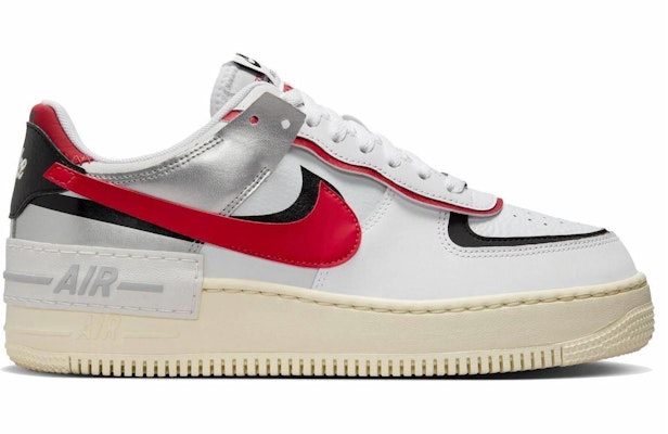(W) Nike Air Force 1 Shadow 'Blanco Plata Rojo' FN6335-100 Order (W) Nike Air Force 1 Shadow 'Blanco Plata Rojo' FN6335-100