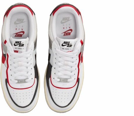 (W) Nike Air Force 1 Shadow 'Blanco Plata Rojo' FN6335-100 Shop (W) Nike Air Force 1 Shadow 'Blanco Plata Rojo' FN6335-100
