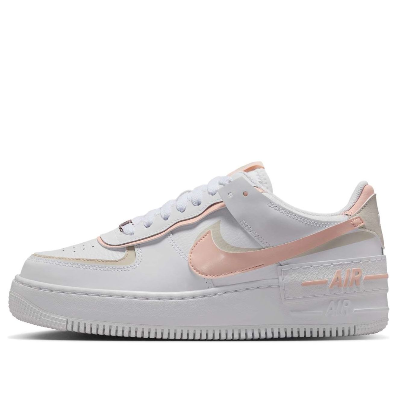 (Women) Nike Air Force 1 Shadow 'White Washed Coral' CI0919-121