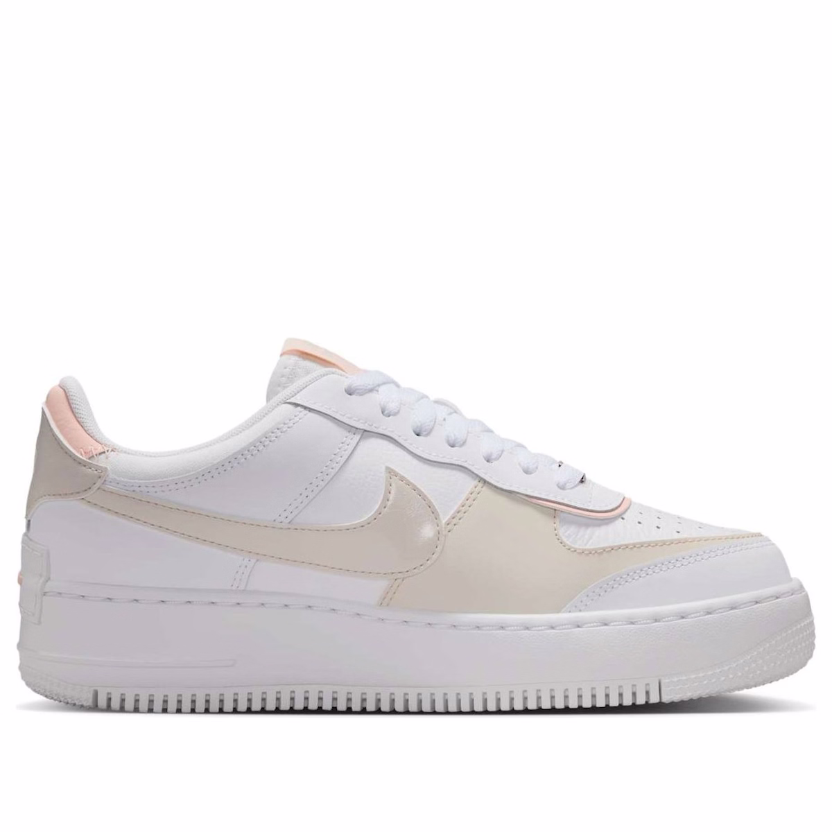 (Women) Nike Air Force 1 Shadow 'White Washed Coral'