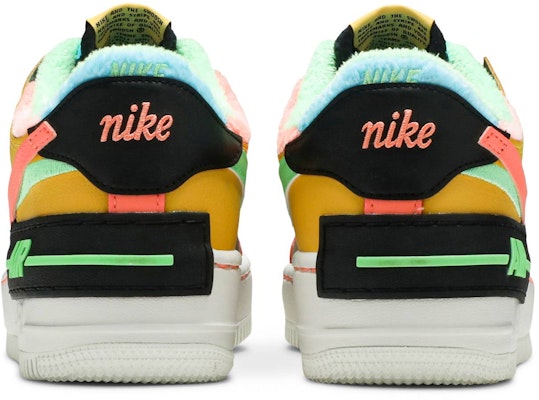 (W) Nike Air Force 1 Shadow SE 'Solar Flare Atomic Pink' Wanita CT1985-700 Details for (W) Nike Air Force 1 Shadow SE 'Solar Flare Atomic Pink' Wanita CT1985-700