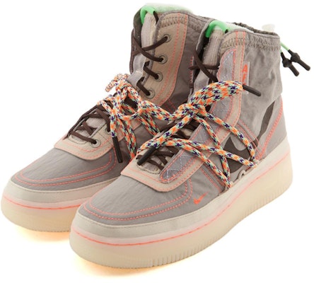 (W) Nike Air Force 1 Shell 'Kelabu' DJ9304-021 Lookbook (W) Nike Air Force 1 Shell 'Kelabu' DJ9304-021