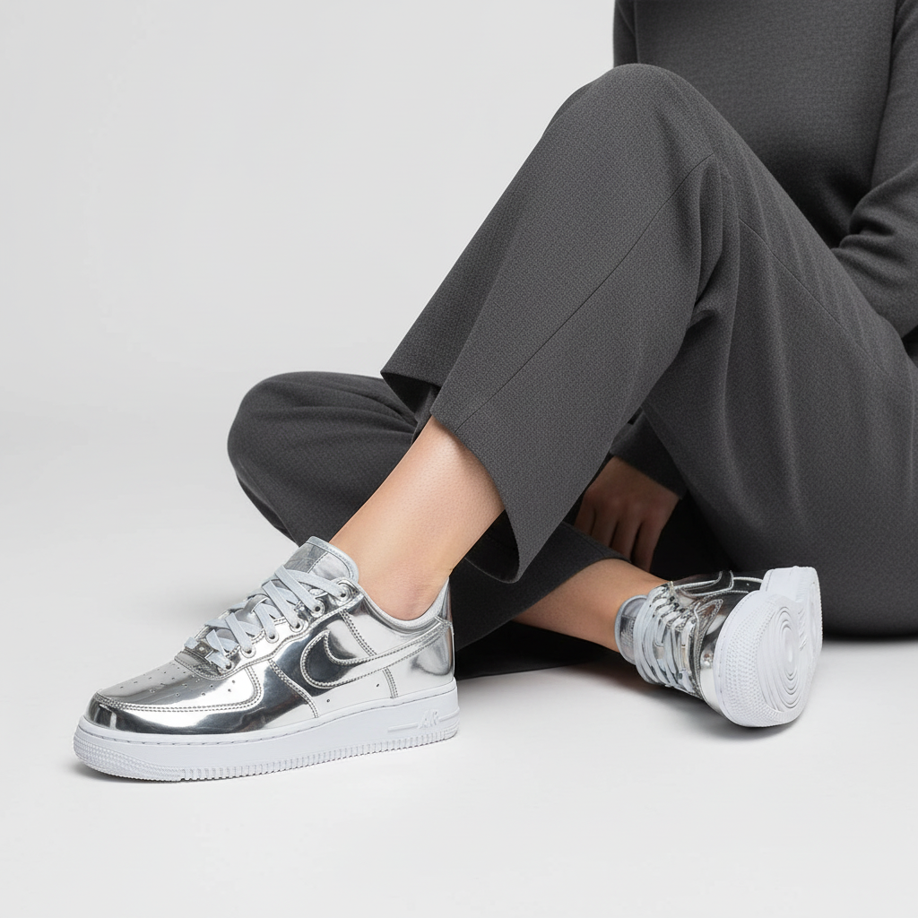 Order (W) Nike Air Force 1 SP 'Metal Líquido - Cromo' CQ6566-001