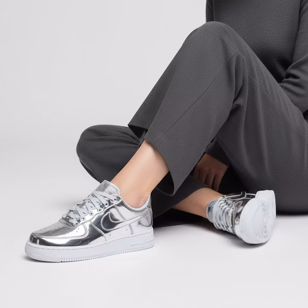 (W) Nike Air Force 1 SP ''Liquid Metal - Cromo'' CQ6566-001 Order (W) Nike Air Force 1 SP ''Liquid Metal - Cromo'' CQ6566-001